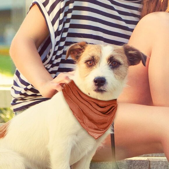 6 Pieces Chiffon Scarf 1950s Square Neck Head Scarfs Vintage Soft Polyester for - Picture 4 of 7